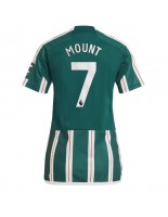 Manchester United Mason Mount #7 Vieraspaita Naisten 2023-24 Lyhythihainen